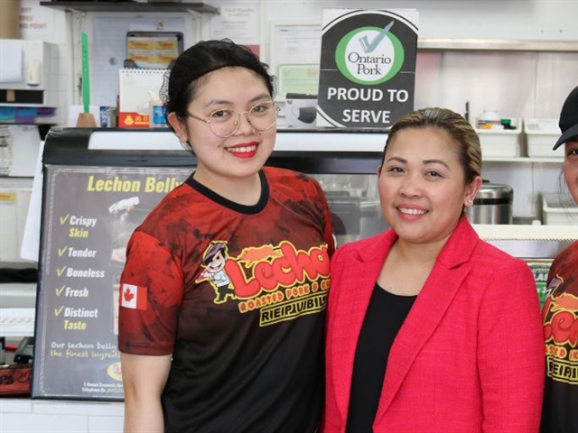 Toronto Restaurant Owner Credits Ontario Pork Products for Their Growing Success