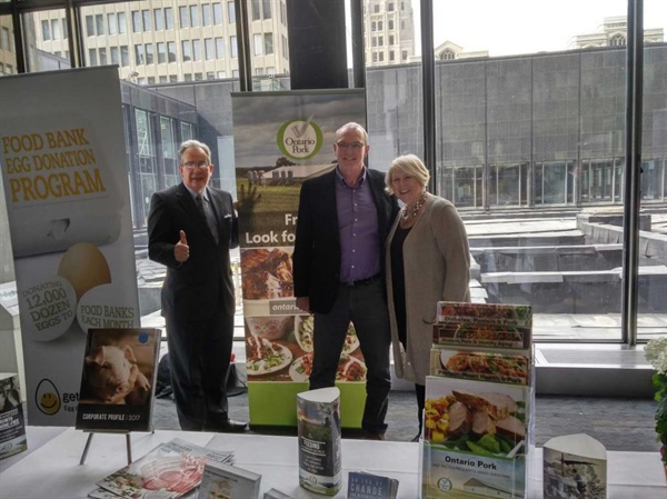 Ontario Pork Supports the Premier's Spring Food Drive