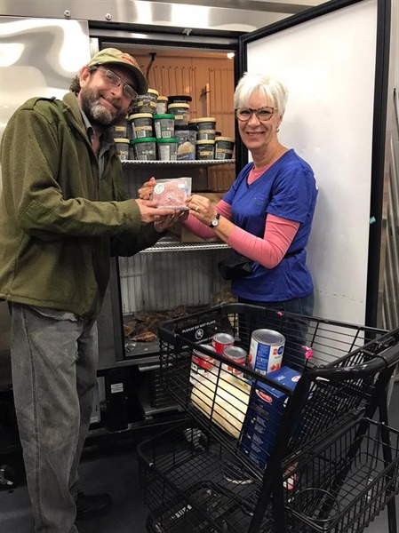 Friends of the Foodbank, Ontario pork donation
