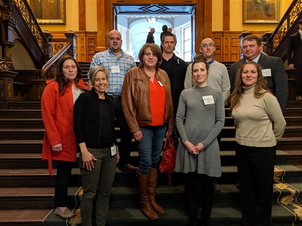 OP Leadership group visits Queen's Park