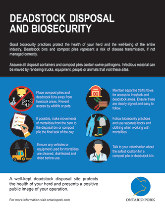 Deadstock Disposal and Biosecurity 