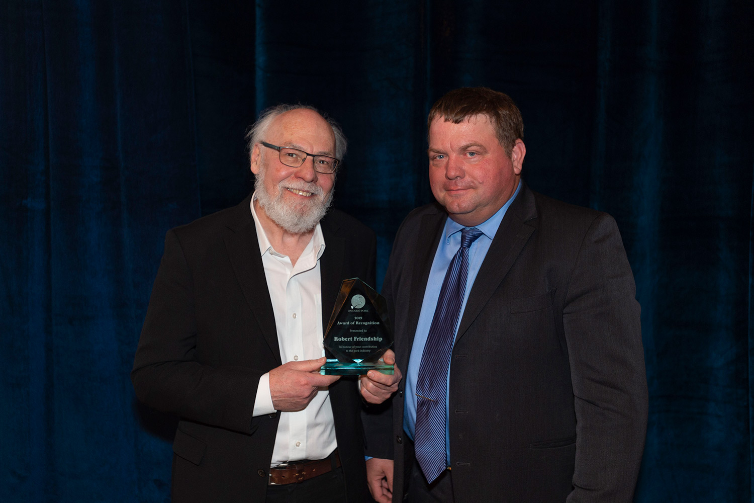 Left to Right: Bob Friendship and John de Bruyn
